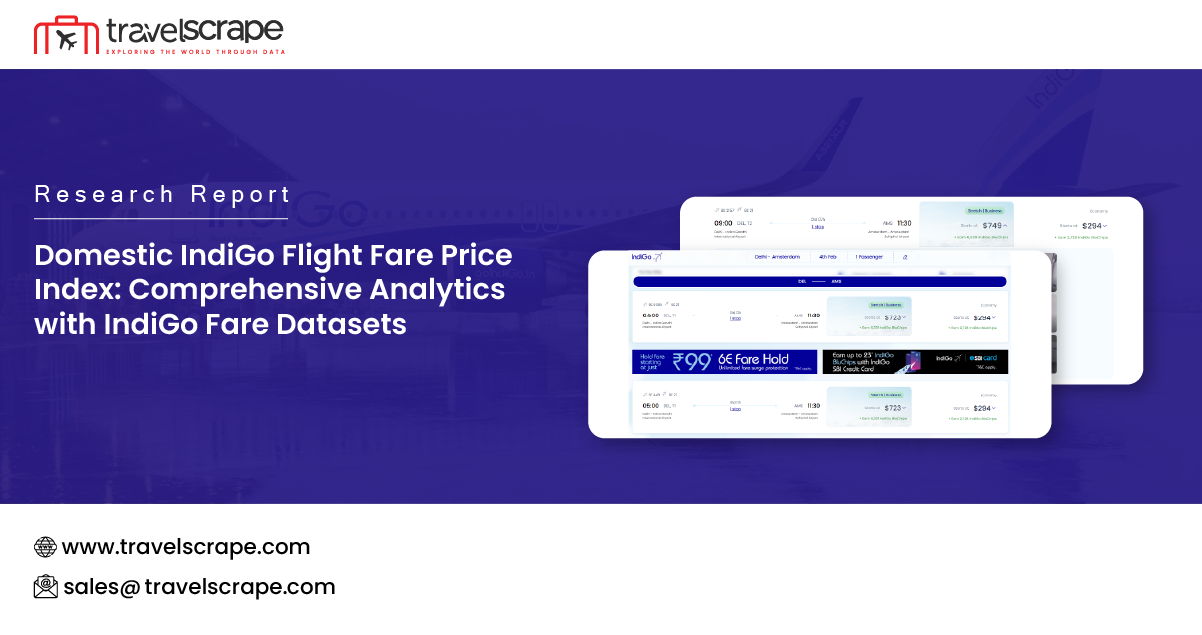 Domestic IndiGo Flight Fare Price Index for Comprehensive Analytics